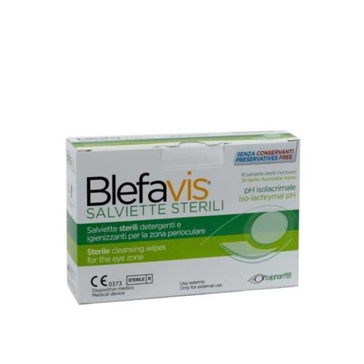 Blefavis – Toallitas oculares estériles, 18 unidades