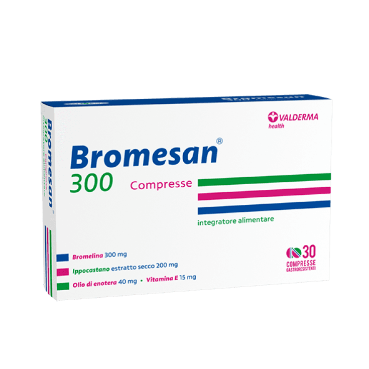 Bromesan 300 – 30 comprimidos gastrorresistentes con bromelina