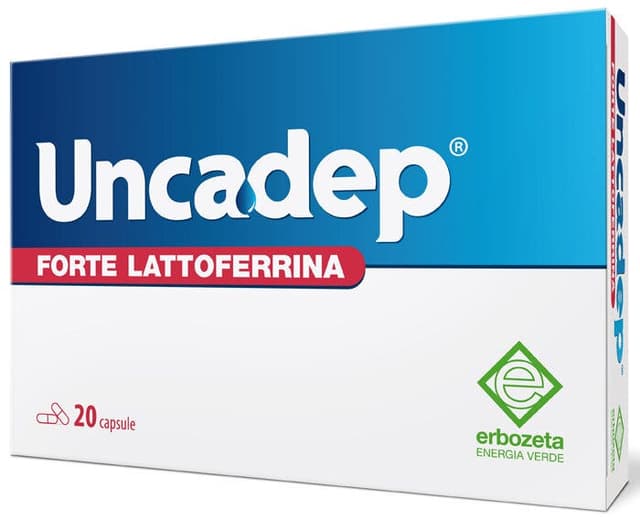 Uncadep Forte con Lactoferrina, Resveratrol y Zinc – 20 cápsulas
