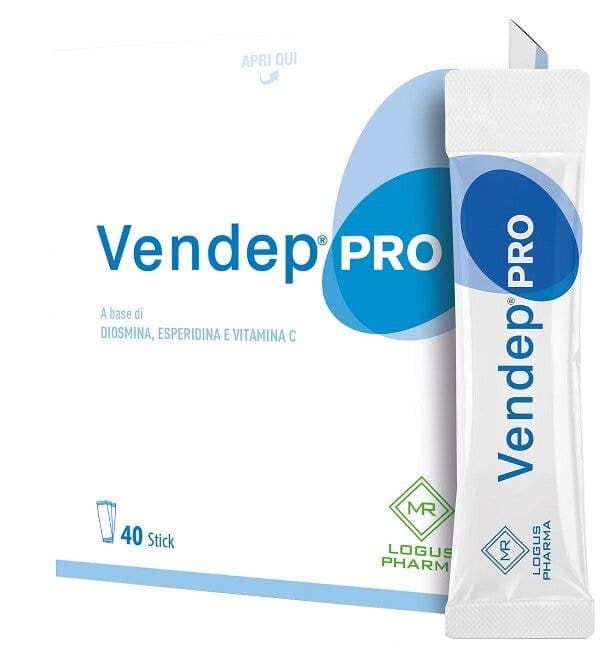 Diosmina 2.000 mg + Vitamina C – 40 sobres | Vendep Pro