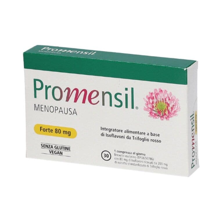 Isoflavonas de trébol rojo – 30 comprimidos menopausia | Promensil Menopausa Forte