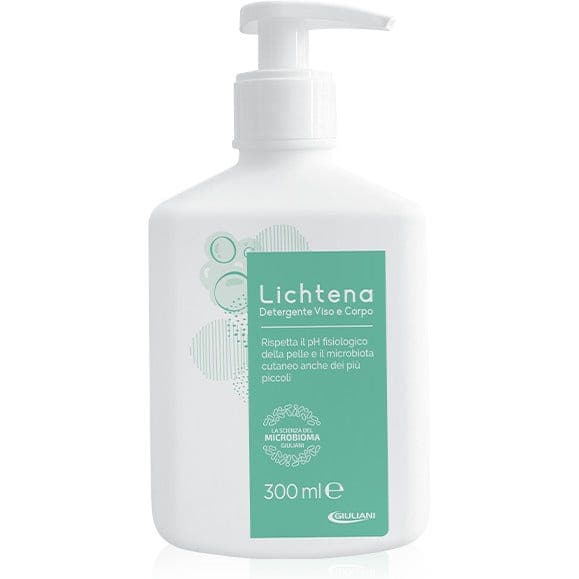 Lichtena Limpiador Corporal – Loción Limpiadora sin Jabón, 300 ml
