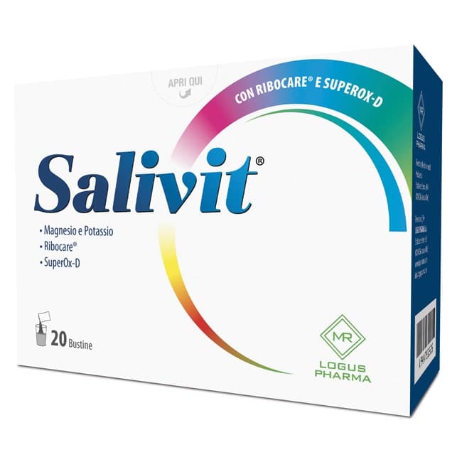 Magnesio 1.500 mg + Potasio – 20 sobres | Salivit