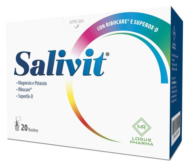 Magnesio 1.500 mg + Potasio – 20 sobres | Salivit