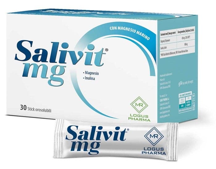 Inulina 900 mg + Magnesio – 30 sticks | Salivit Mg