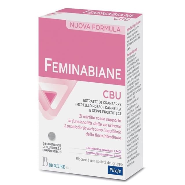 Arándano rojo + Probióticos – 30 comprimidos | Feminabiane CBU