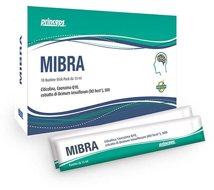 Colina + Coenzima Q10 – 10 sobres de 13 ml | Mibra