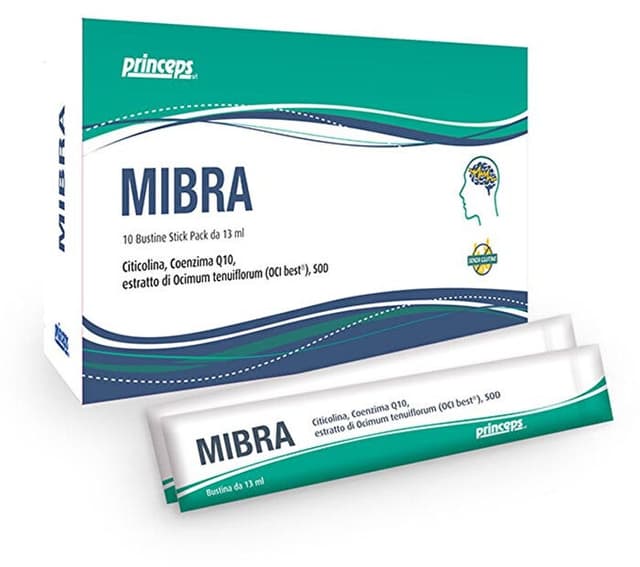 Colina + Coenzima Q10 – 10 sobres de 13 ml | Mibra