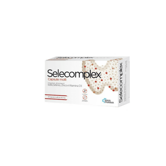 Selecomplex Yodo + Selenio + Zinc + Vitamina D3 – 30 cápsulas blandas