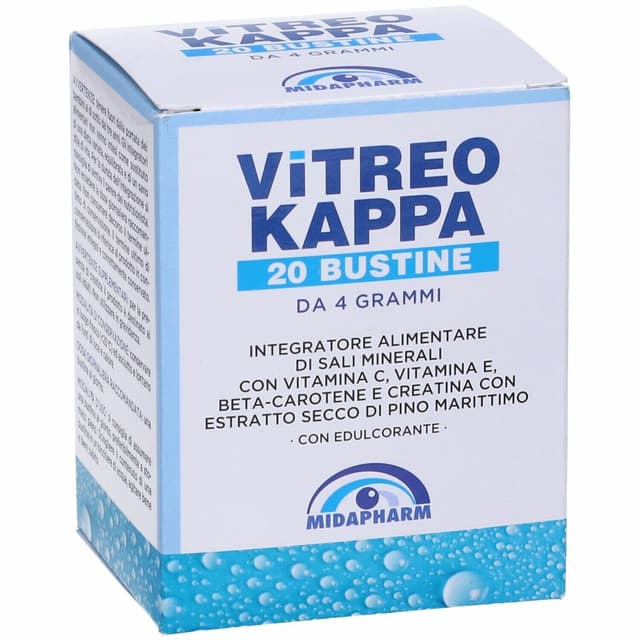 Vitreo Kappa – Magnesio 150 mg + Creatina – 20 sobres