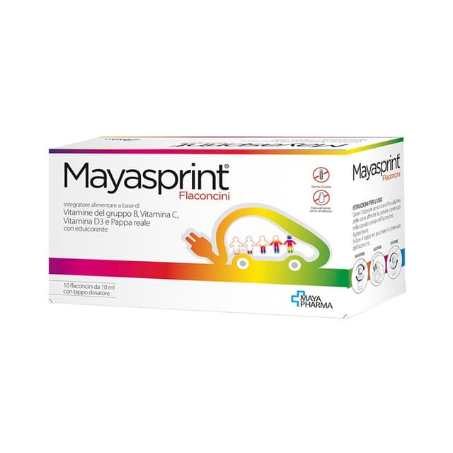 Mayasprint Vitamina C + Vitamina D3 – 1 ampolla de 10 ml