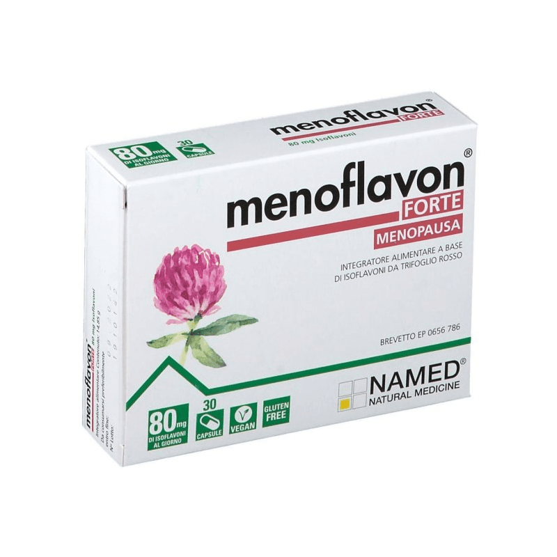 Isoflavonas de Trébol Rojo – 30 cápsulas | Menoflavon Forte