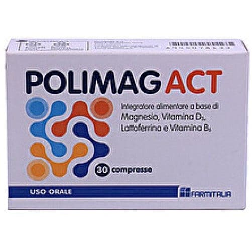 Magnesio 375 mg + Vitamina D3 – 30 comprimidos | Polimag ACT