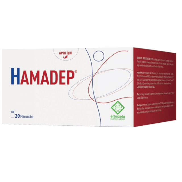 Arándano + Vitamina C – 20 viales | Hamadep