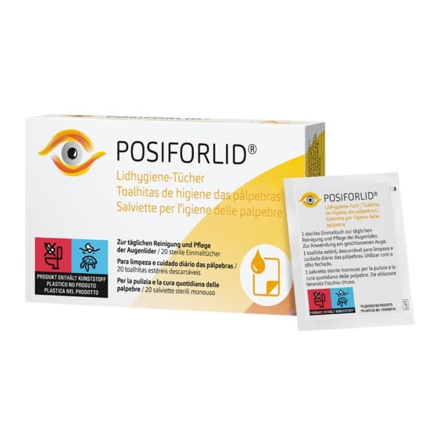 POSIFORLID Toallitas – 20 unidades
