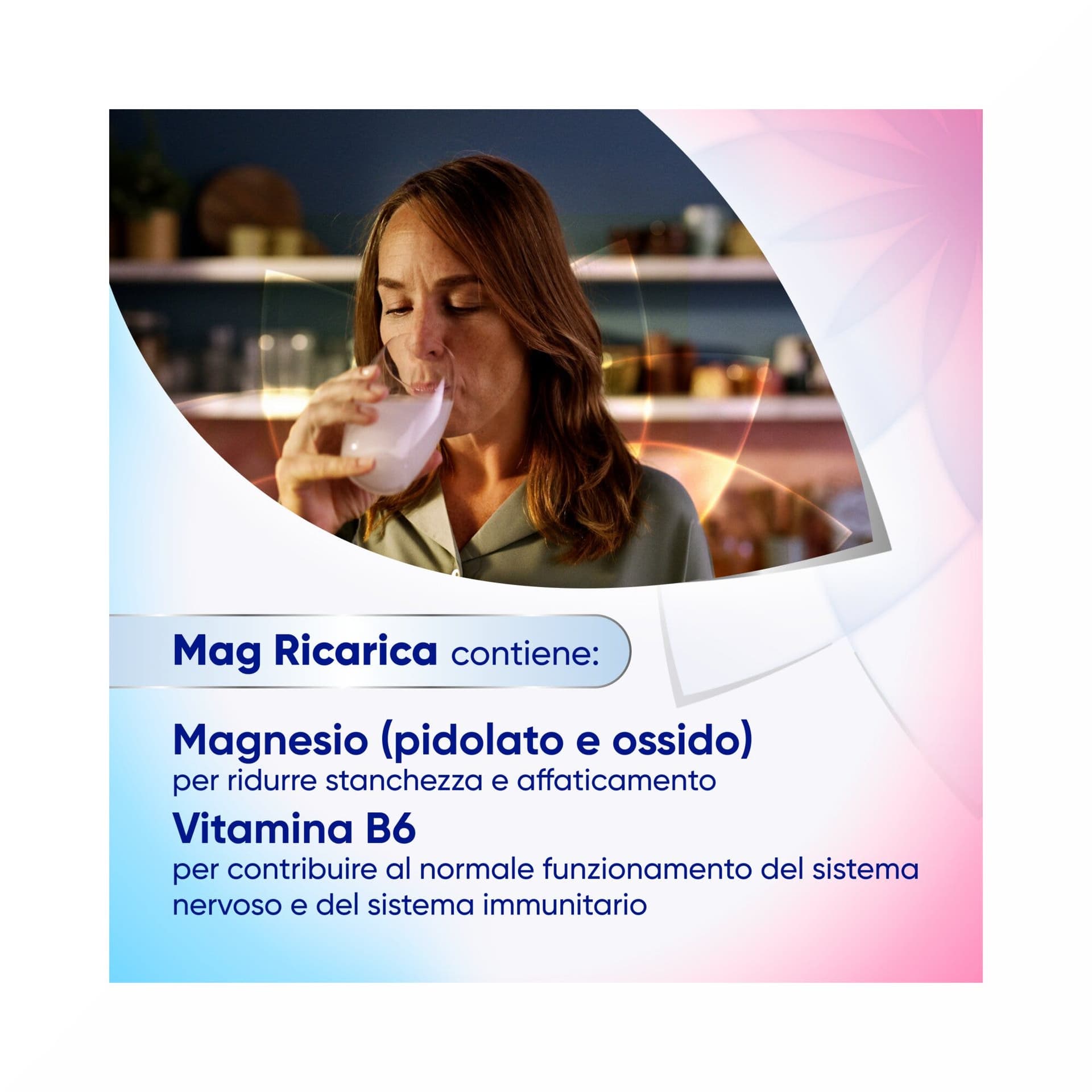 Mag Ricarica 24 Ore Magnesio 300 mg + Vitamina B6 – 24 sobres