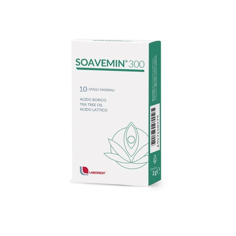 Soavemin 300 Óvulos Vaginales – 10 unidades
