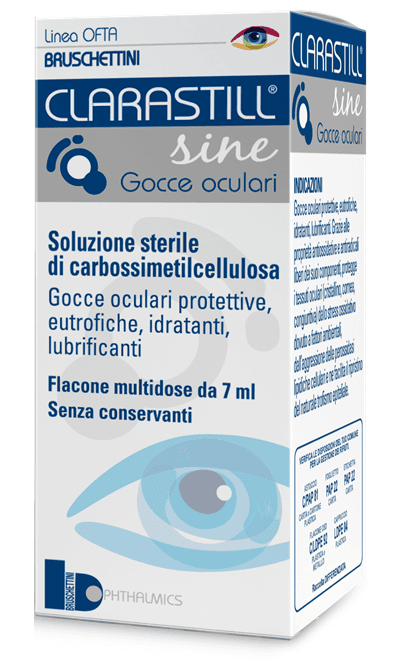 Clarastill Sine – Gotas Oculares sin conservantes, 7 ml