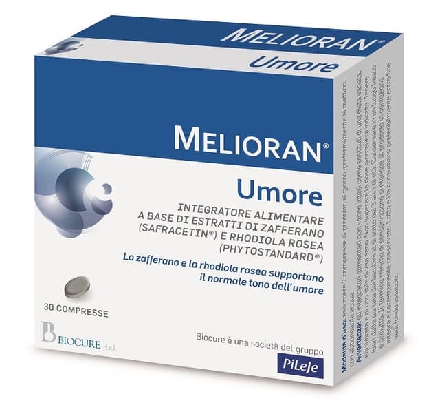 Rhodiola 308 mg + Azafrán – 30 comprimidos | Melioran Umore
