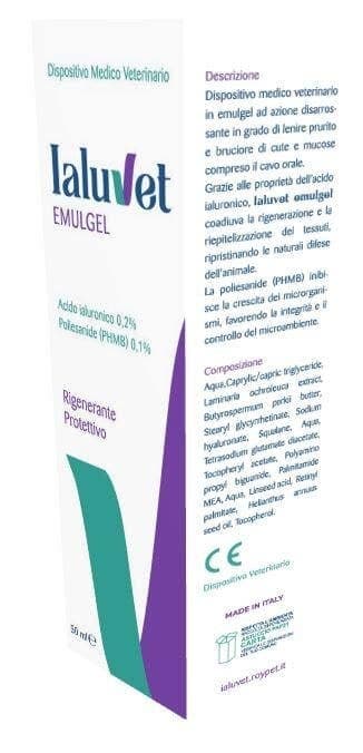 Ialuvet Emulgel – Gel cutáneo para mascotas – 50 ml