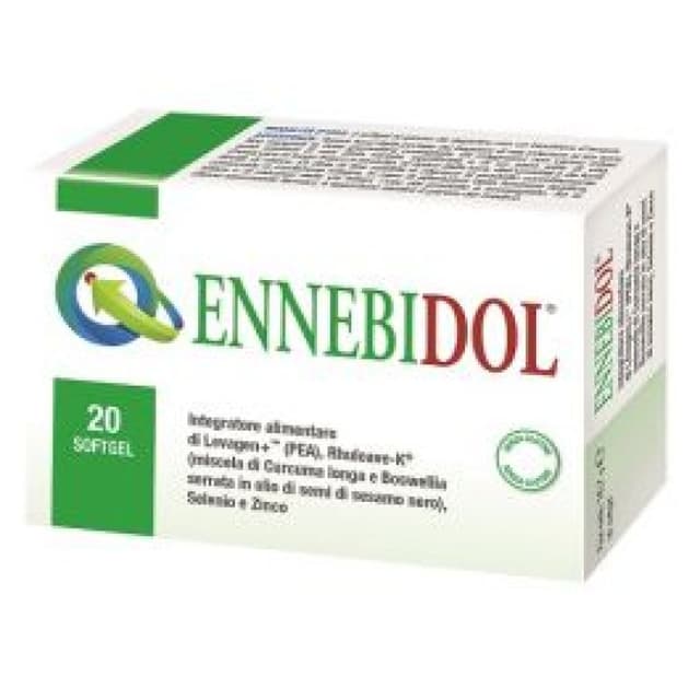 Cúrcuma + Boswellia (incienso) – 20 cápsulas blandas | Ennebidol