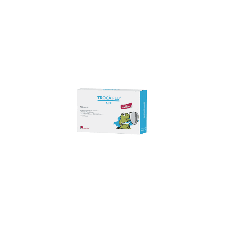 Vitamina C 1.000 mg + Lactoferrina – 10 sobres | Troca Flu Act
