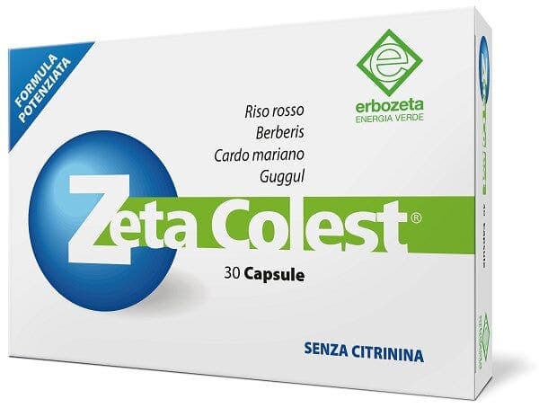 Arroz rojo + Berberina – 30 cápsulas | Zeta Colest
