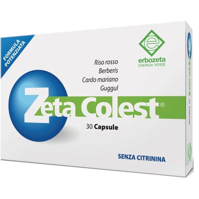 Arroz rojo + Berberina – 30 cápsulas | Zeta Colest