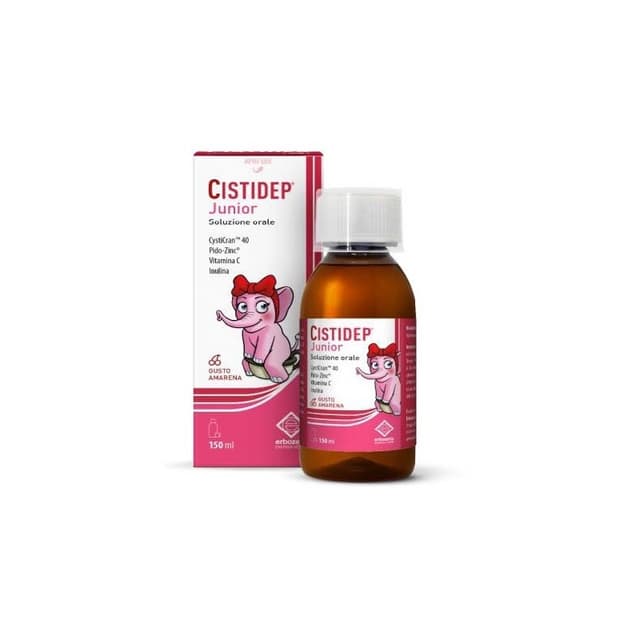 Inulina 1.000 mg + Vitamina C – Solución oral, 150 ml | Cistidep Junior
