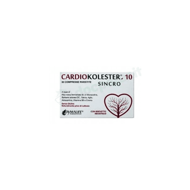 Cardio Kolester 10 Sincro – Berberina 300 mg + Ajo – 30 comprimidos
