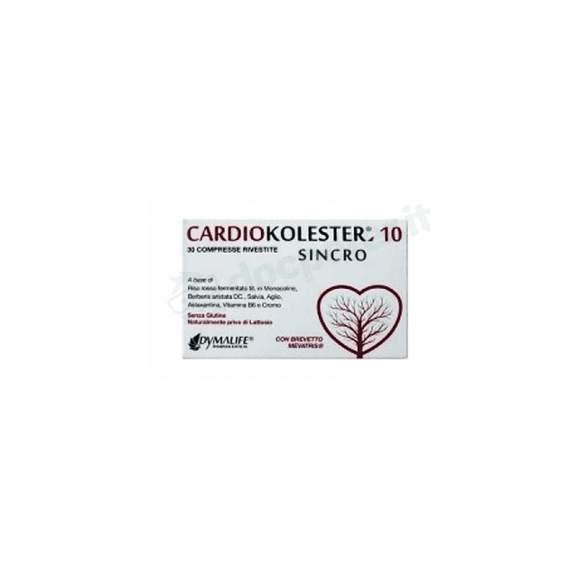 Cardio Kolester 10 Sincro – Berberina 300 mg + Ajo – 30 comprimidos