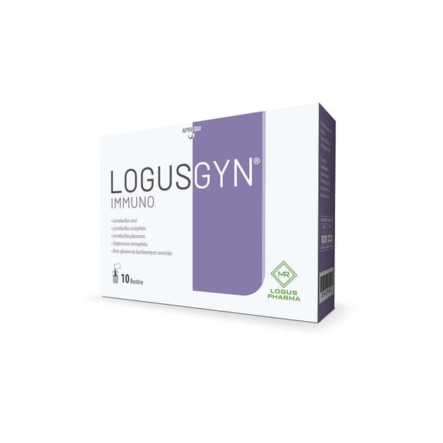 Logusgyn Immuno Probióticos con Bacterias Lácticas + Beta-Glucano – 10 sobres