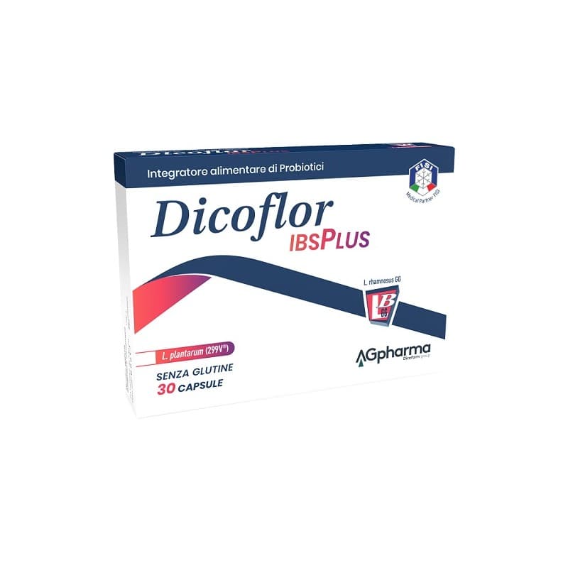 Probióticos con bacterias lácticas – 30 cápsulas | Dicoflor IBSPlus