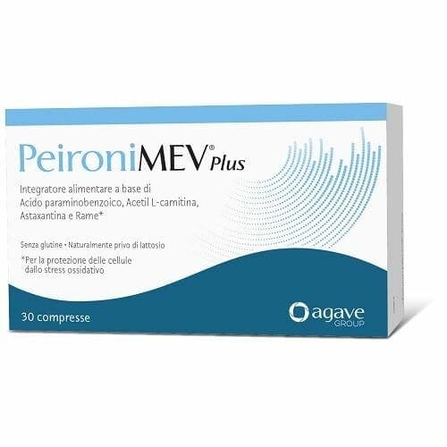 Acetil-L-Carnitina 500 mg + Astaxantina – 30 comprimidos | Peironimev Plus