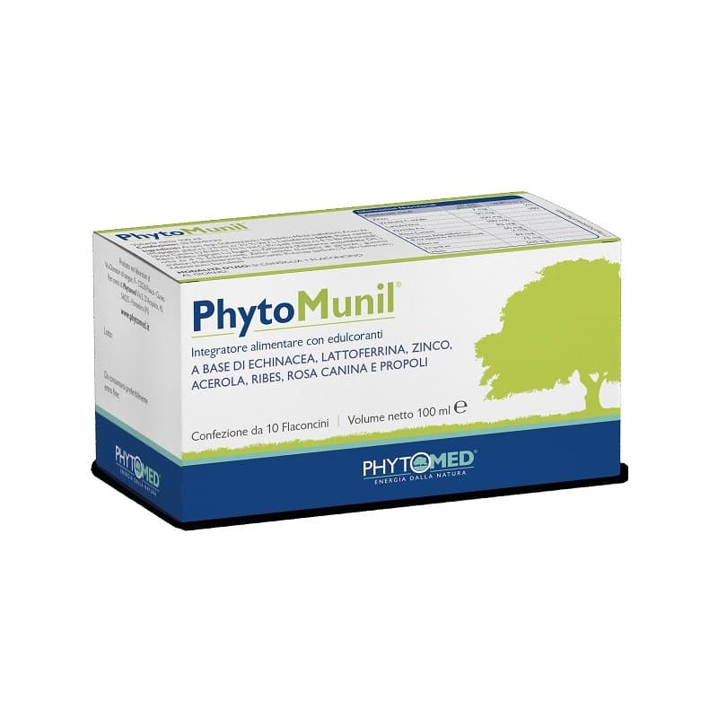 Vitamina C 80 mg + Lactoferrina – 10 ampollas de 10 ml | Phytomunil 10
