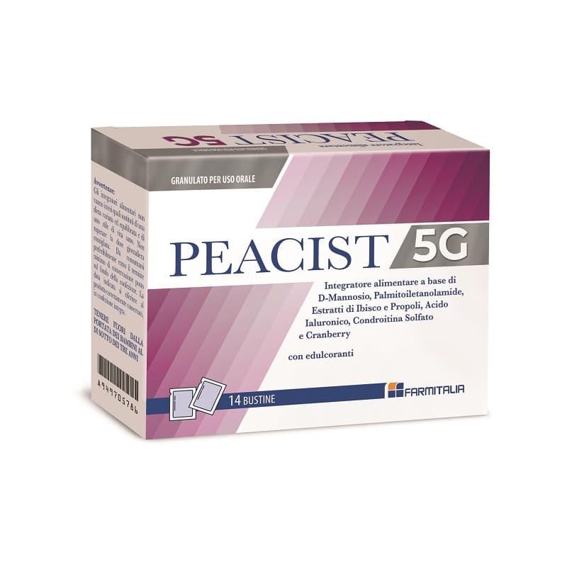 D-Manosa 2.500 mg + Palmitoiletanolamida (PEA) – 14 sobres | Peacist 5G