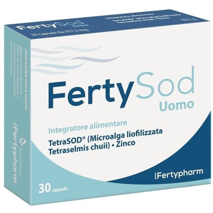 Zinc – 30 cápsulas para hombre | Fertysod Uomo