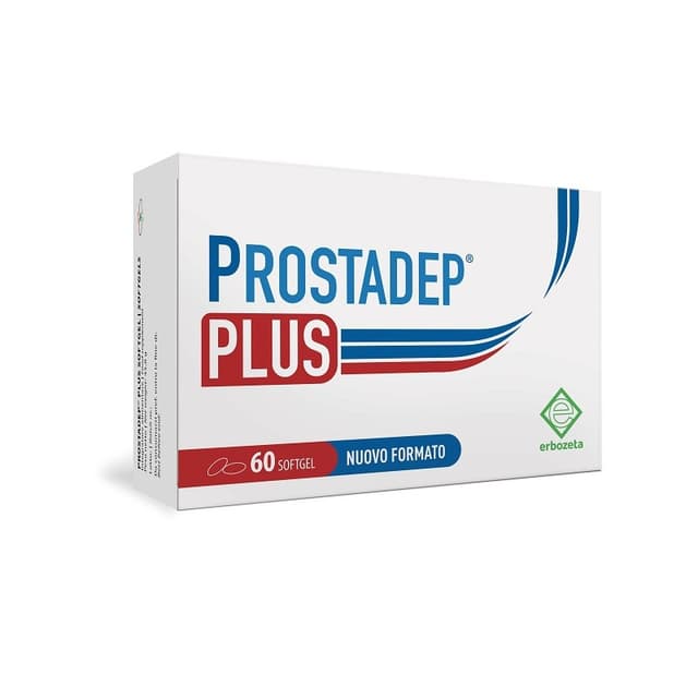 Prostadep Plus Serenoa + Zinc – 60 cápsulas blandas para la próstata