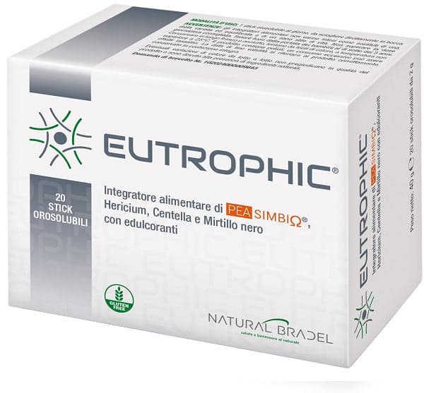 Eutrophic Palmitoiletanolamida (PEA) 600 mg – 20 sticks orosolubles