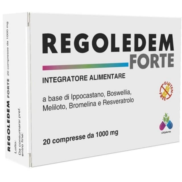Regoledem Forte Bromelina 250 mg + Castaño de Indias – 20 comprimidos
