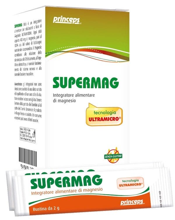 Supermag Magnesio + Vitamina E – 14 sticks