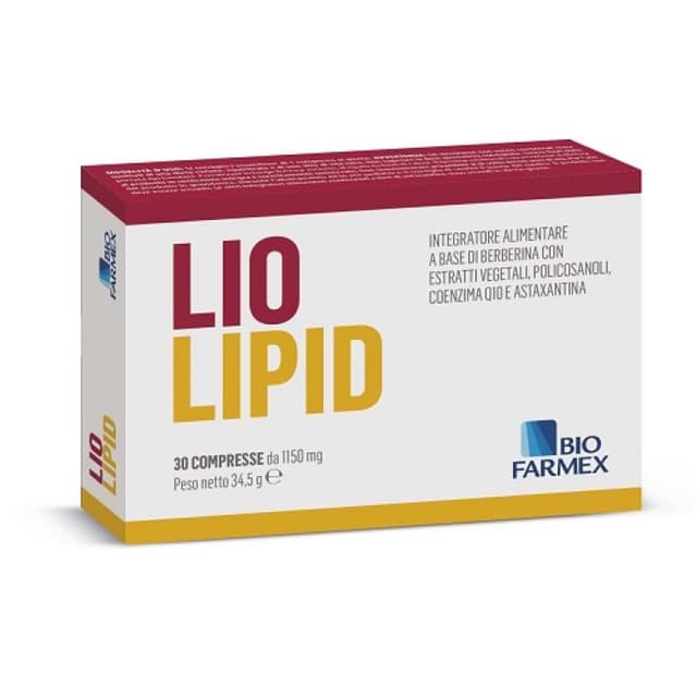 Berberina 388 mg – 30 comprimidos | Liolipid