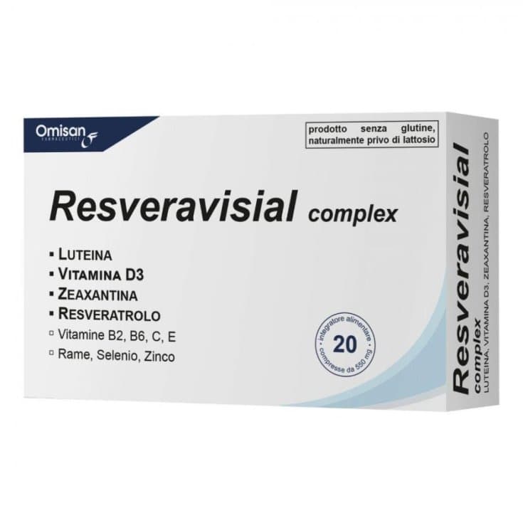 Resveravisial Complex – 20 comprimidos con resveratrol