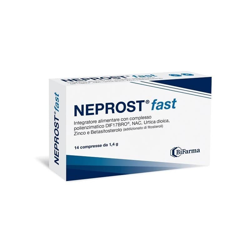 Neprost Fast – Bromelina + Zinc – 14 comprimidos