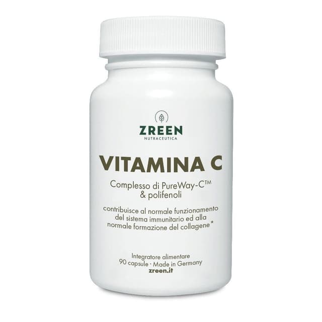 ZREEN Vitamina C 556 mg + Quercetina – 90 cápsulas
