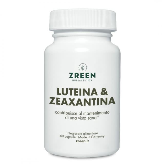 ZREEN Luteína y Zeaxantina – 60 cápsulas