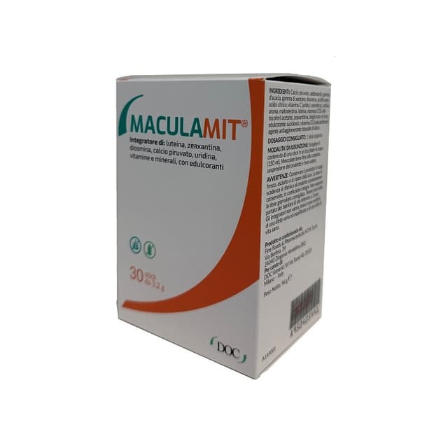 Maculamit – Complemento alimenticio para los ojos, 30 sticks