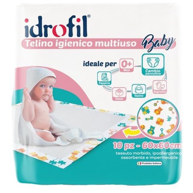 Empapadores Higiénicos Bebé 60x60 cm – 10 unidades