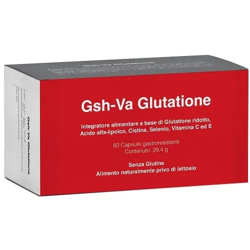 GSH-VA Glutatión – 60 cápsulas gastrorresistentes