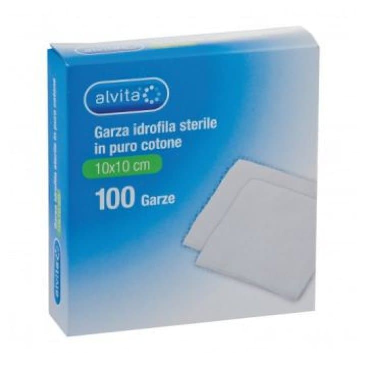 Compresas de gasa hidrófilas 10x10 cm – 1 kg paquete de reserva